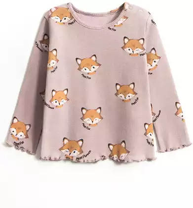 Лонгслив в рубчик Vulpes