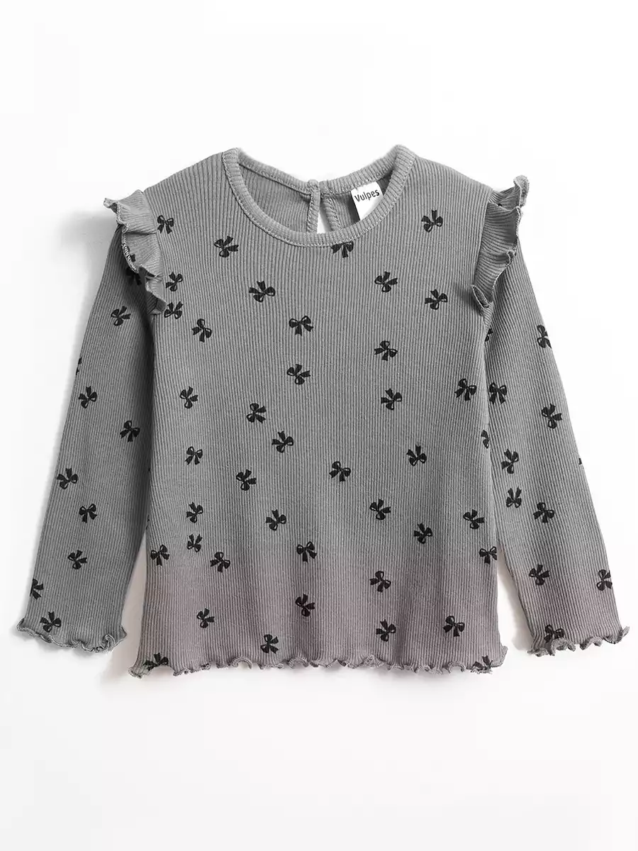 Лонгслив в рубчик Vulpes