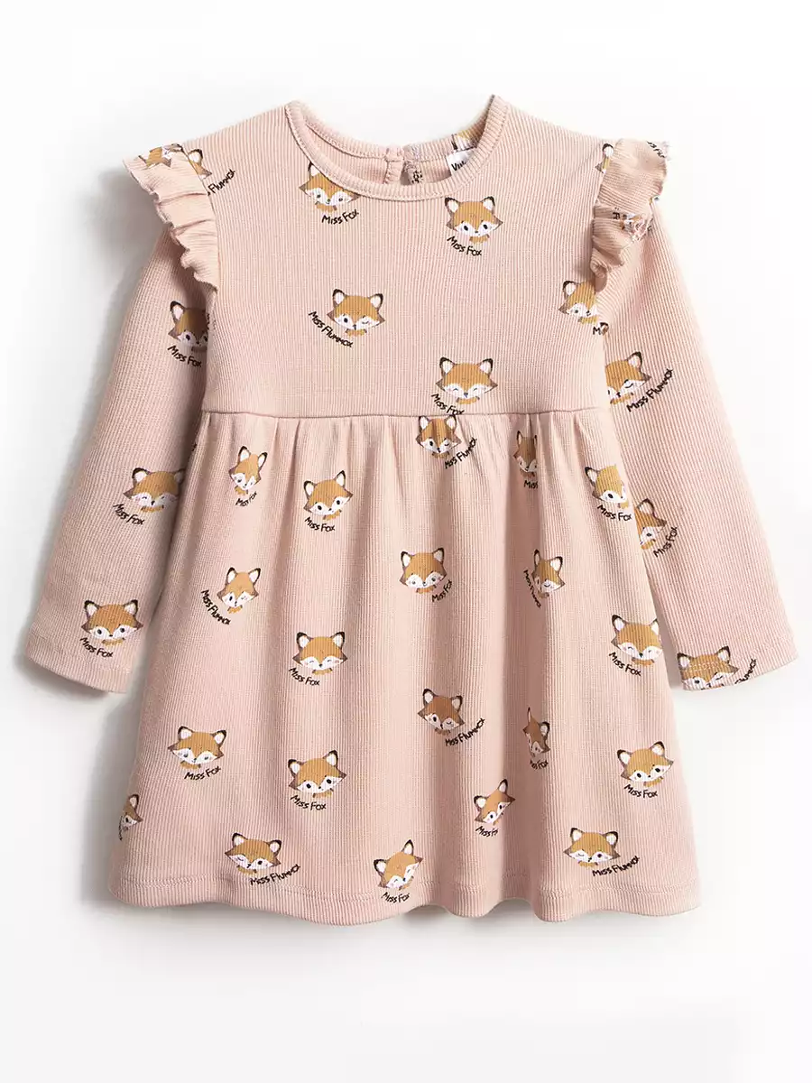 Платье в рубчик Vulpes