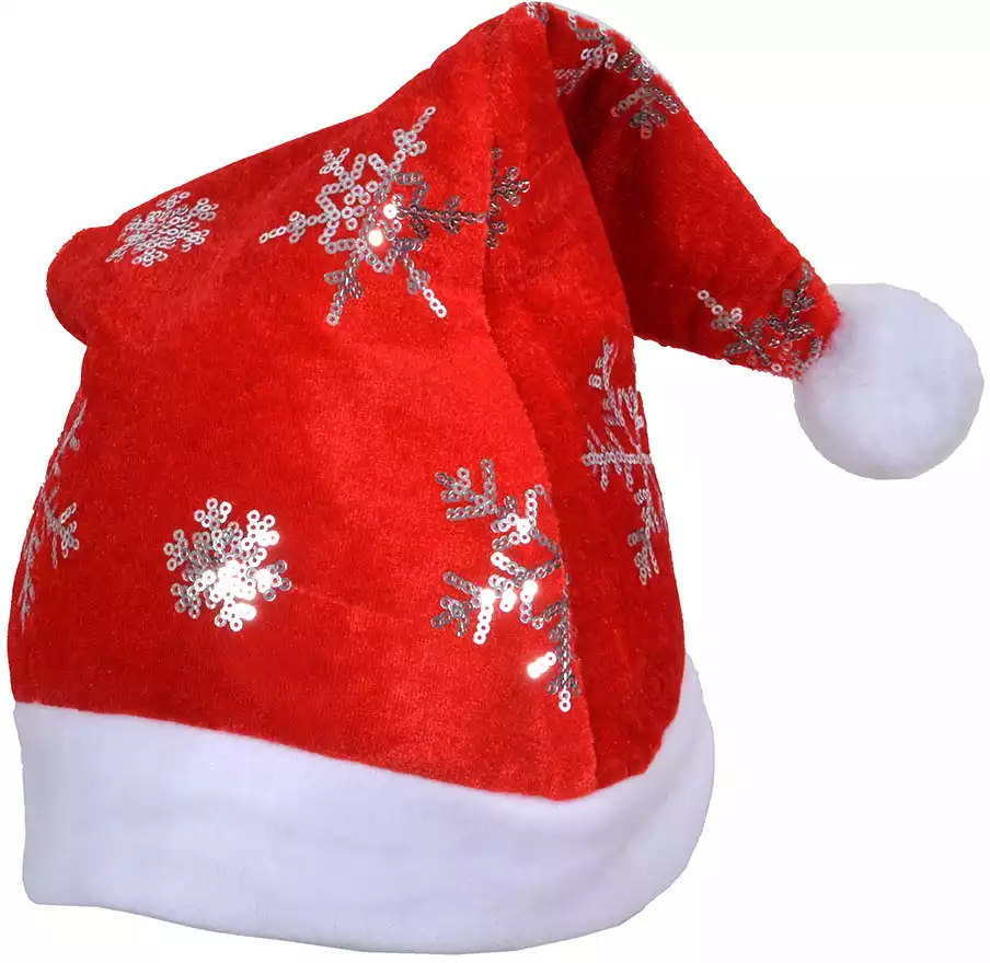 Новогодний колпак синий 058D-6562D