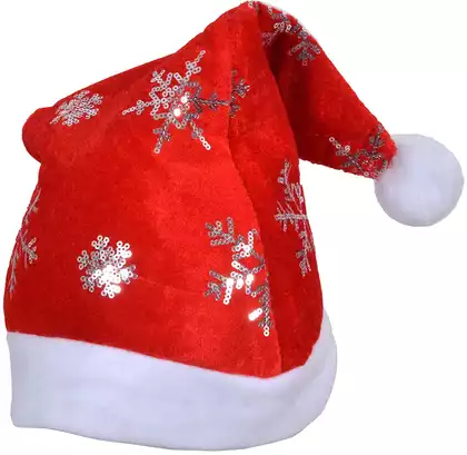 Новогодний колпак синий 058D-6562D