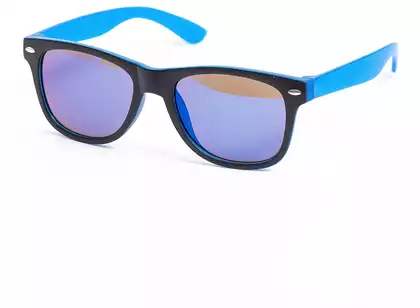 Очки солнцезащитные цвет черно-синий 058D-6572D