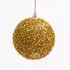 Новогодний шар 10 см золото 058D-6689D