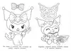 Раскраска Любимая злодейка Kuromi San RIO Умка 978-5-506-09311-4