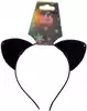 Карнавальный ободок ушки кошки паетки 058D-6697D