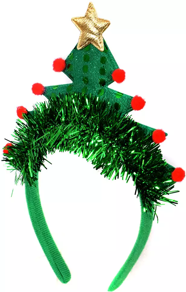 Карнавальный ободок елочка 058D-6704D