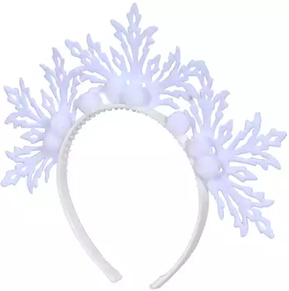 Карнавальный ободок снежинка 058D-6708D