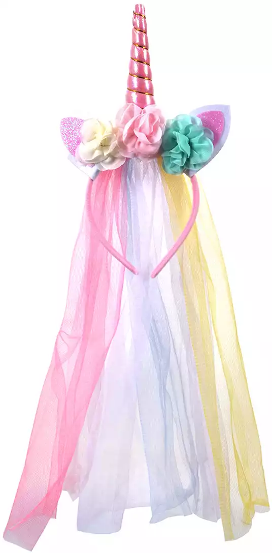 Карнавальный ободок единорог 058D-6717D