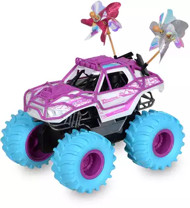 Машина р/у Амфибия розовая +акб