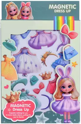 Игра на магнитах Одевай-ка Блонди 8886-2