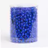 Новогодние бусы 10 м 8 мм синий 058D-6790D