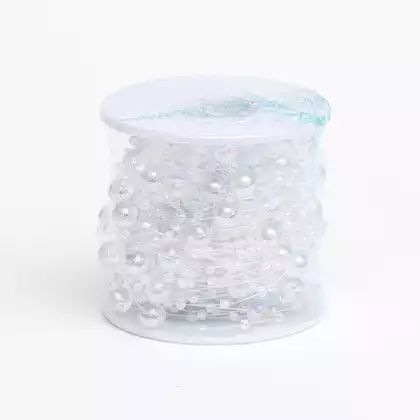 Новогодние бусы 10 м ледяные шарики на катушке 058D-6793D