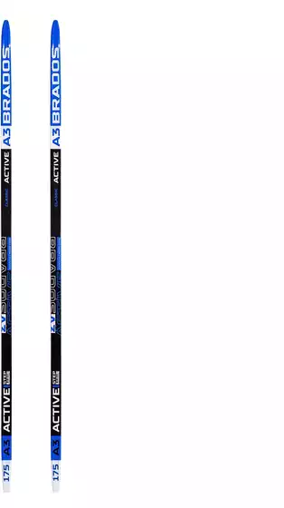 Лыжи подростковые 175 см STEP для NNN STC Brados ACTIVE