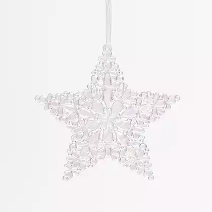 Новогодняя фигурка Звездочка 13 см 058D-6752D