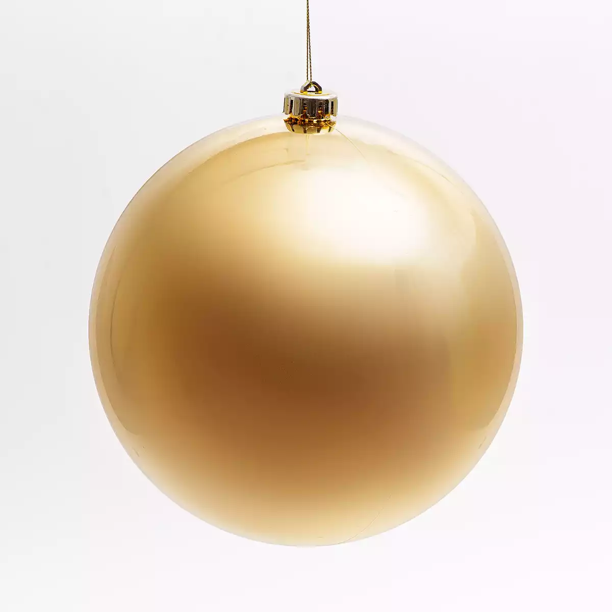 Новогодний шар 20 см золото глянец 20001A66