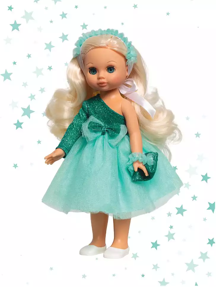 Кукла Эля праздничная 7 35см В4495 Весна