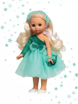 Кукла Эля праздничная 7 35см В4495 Весна