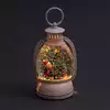 Новогоднее украшение фонарик 13 см Девочка (свет на батарейках ) 058D-6807D