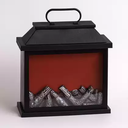 Камин 30х13х30 см USB/батарейки BL16538