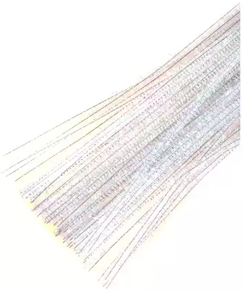 Синельная проволока мишура 60 шт 30 см неон 058D-6861D