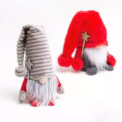 Новогодняя фигурка 38 см Гном 058D-6893D