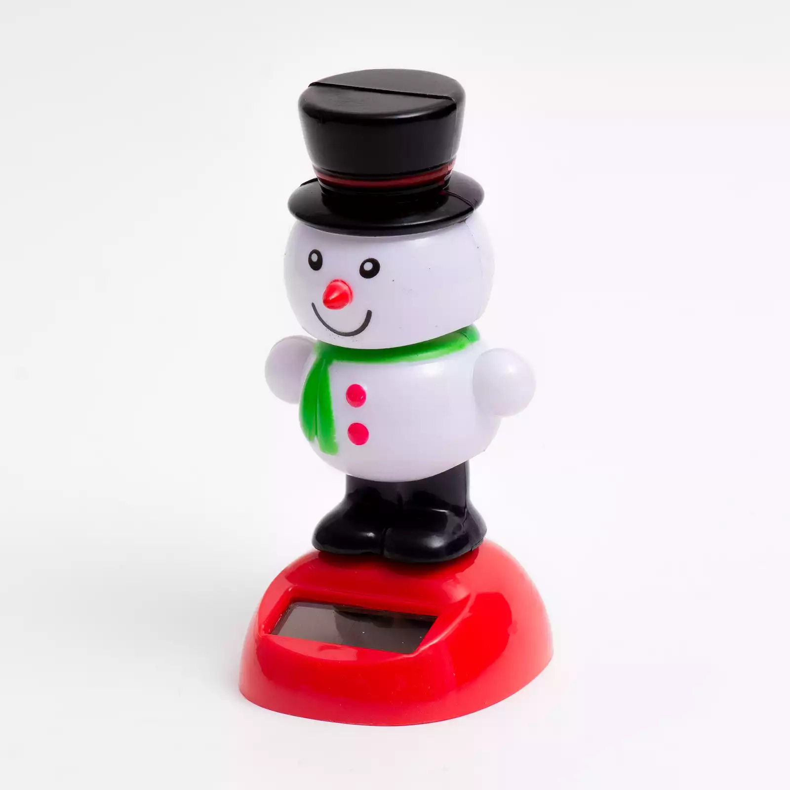 Фигурка 11,2 см Снеговик маятник на солнечной батарее 058D-6894D