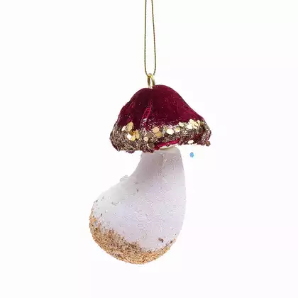 Новогодняя фигурка 11х7 см гриб 058D-6897D