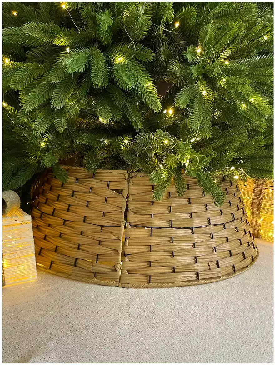Корзина под елку разборная 50х24х67 коричневый 058D-6968D