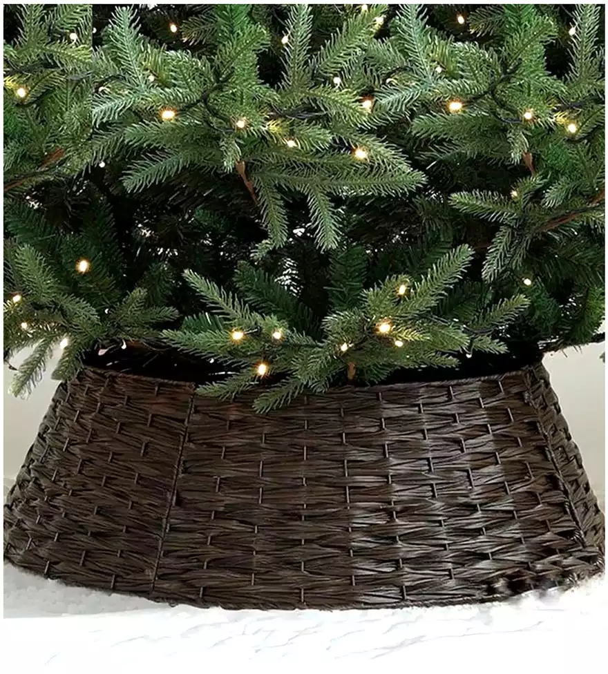 Корзина под елку разборная 50х24х67 коричневый 058D-6972D
