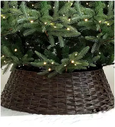 Корзина под елку разборная 50х24х67 коричневый 058D-6972D