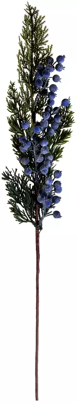 Ветка 50 см ягоды 058D-6967D