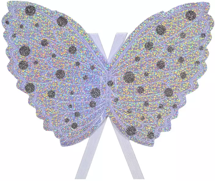 Карнавальный костюм крылья серебро 058D-6899D