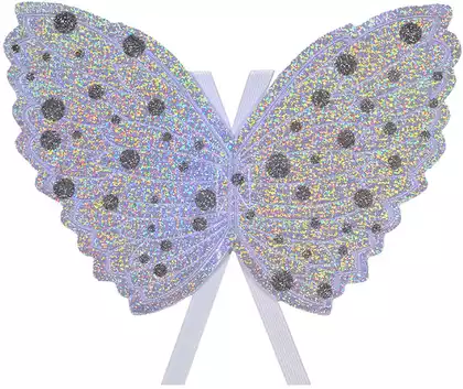 Карнавальный костюм крылья серебро 058D-6899D