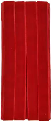 Лента бархатная красный 5 м х 1,5 см 058D-6940D