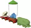 Игровой набор Fisher-Price - Томас и его Друзья: Дино-доставка, Серия 1, в наборе: 1 пластиковый паровозик, 2 вагона и грузы для перевозки (2 вида в ассортименте, без возможности выбора), серия Thomas & Friends, возраст 3+