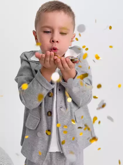 Жаккардовый пиджак Vulpes