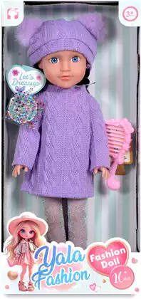 Кукла YL2540D-F с аксессуарами в/к