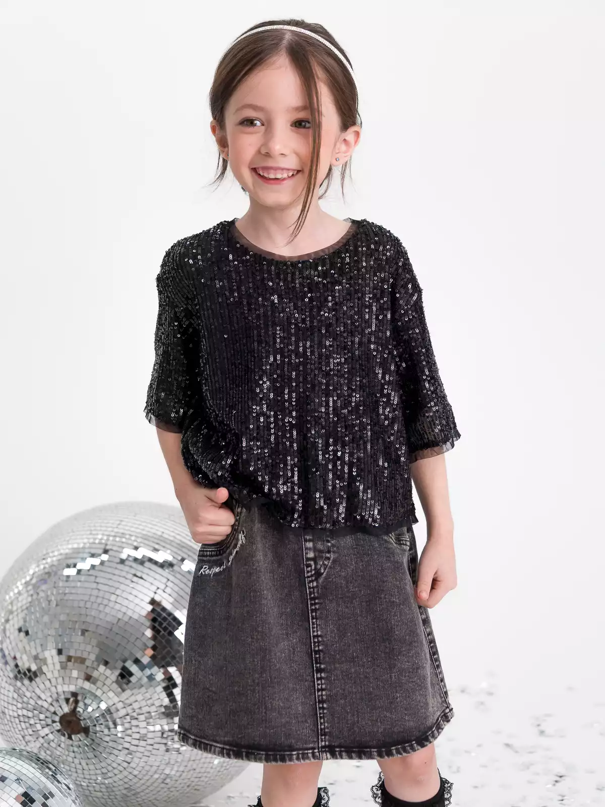 Топ с пайетками Vulpes