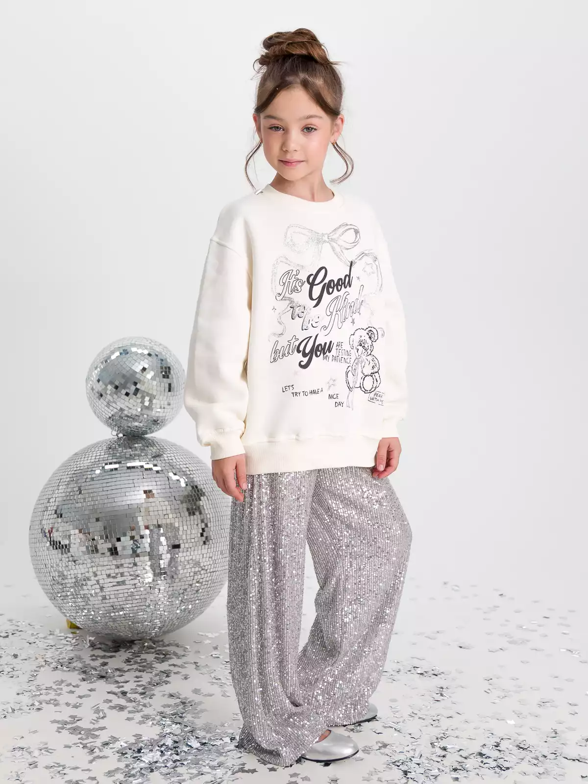 Брюки с пайетками Vulpes