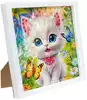 Алмазная мозаика 15х15см Кошечка МУЛЬТИ АРТ AM15X15-123974