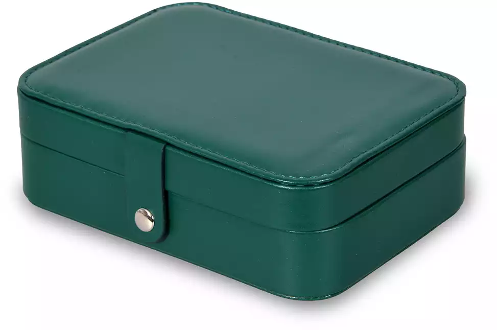 Шкатулка для украшений 16х11х5 см зелёный 058D-6980D