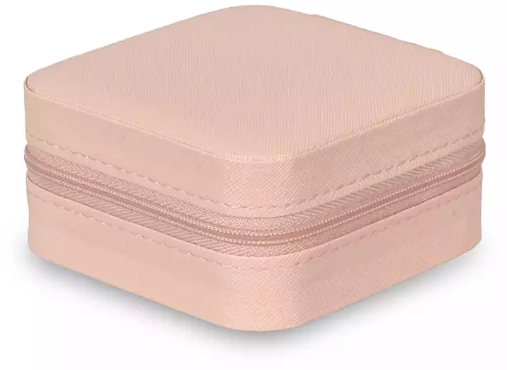 Шкатулка для украшений 10х10х5 см розовый 058D-6981D
