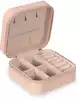 Шкатулка для украшений 10х10х5 см розовый 058D-6981D