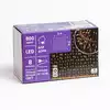Гирлянда ШТОРА 3х3 800 led теплый белый ,от сети, прозрачный шнур