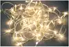 Светодиодная гирлянда НИТЬ 25 м 250 Led теплый белый 8 режимов, IP20 от сети,прозрачн.провод