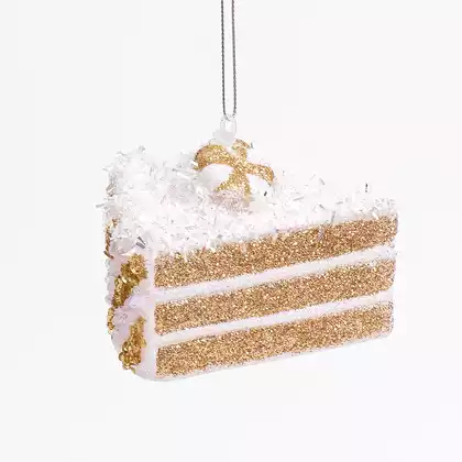 Новогодняя фигурка 9,5 см торт 058D-7251D