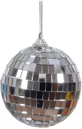 Новогодний шар 8 см зеркальный 058D-7315D