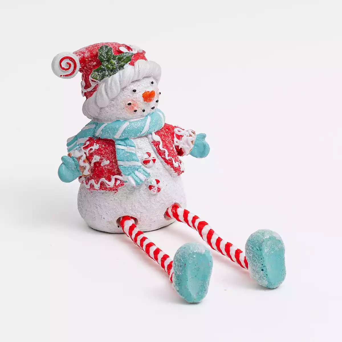 Новогодняя фигурка 7,8 см Снеговик 058D-7375D