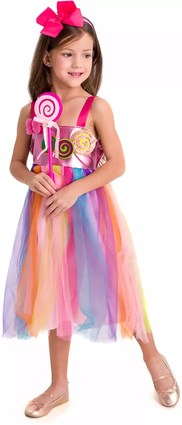 Платье для девочки (Конфетка) 058D-7213D р.120