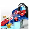 Игровой набор Hot Wheels HXJ32 Автотрек - Гоночная трасса с ускорителем, серия Cars в/к